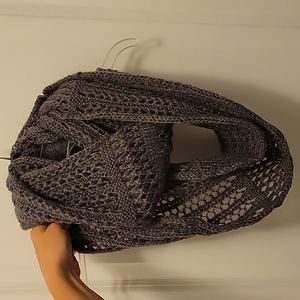 Gray Infinity Scarf